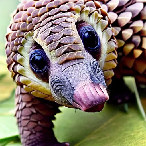 Image similar to a precious little pangolin, cutest, adorable, little