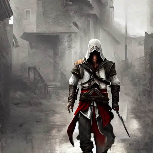 assassin's creed 2 concept art, highly detailed,, Stable Diffusion