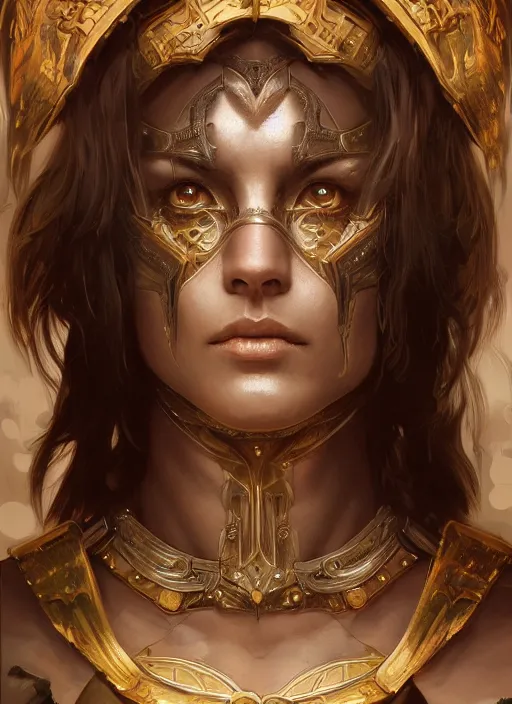 Image similar to symmetry!! conan the barbarian, machine parts embedded into face, intricate, elegant, highly detailed, digital painting, artstation, concept art, smooth, sharp focus, illustration, art by artgerm and greg rutkowski and alphonse mucha, 8 k