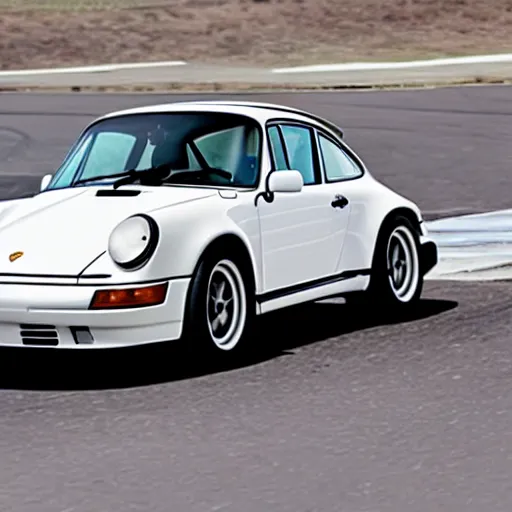 Image similar to photo of a a flying porsche 9 6 4