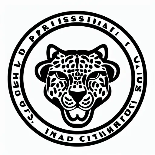 Prompt: professional logo detailed vector cheetah