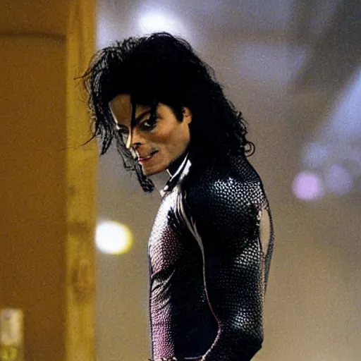 Prompt: Michael jackson as spiderman