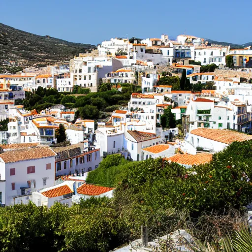 Image similar to cadaques village