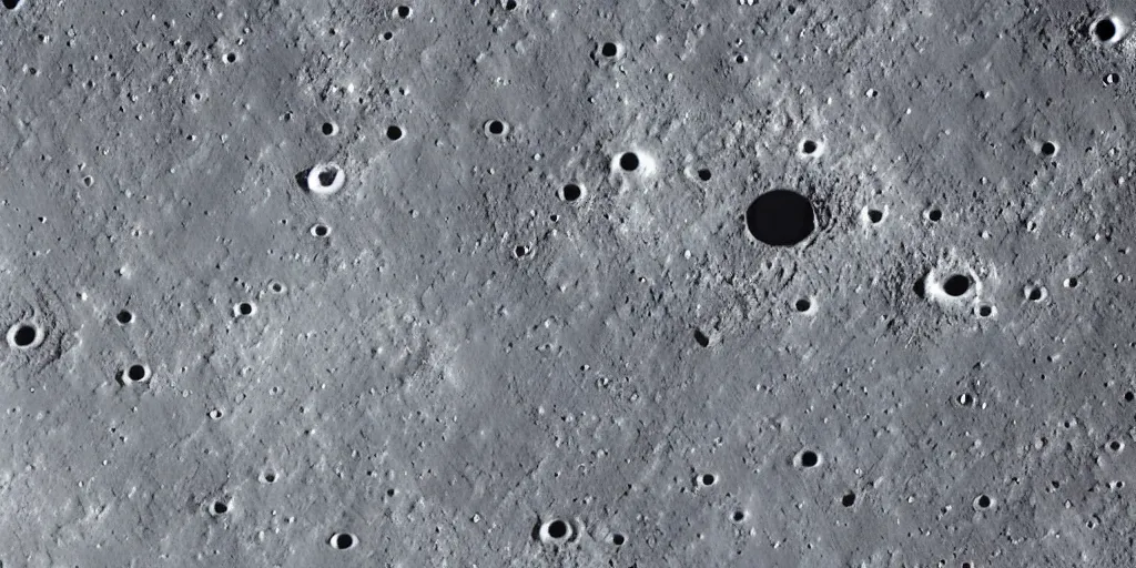 Prompt: moon surface highly detailed nasa photo