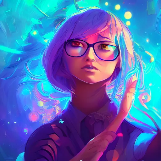 Image similar to skill magic deepdream radiating a glowing aura stuff loot legends stylized digital illustration video game icon artstation lois van baarle, ilya kuvshinov, rossdraws,