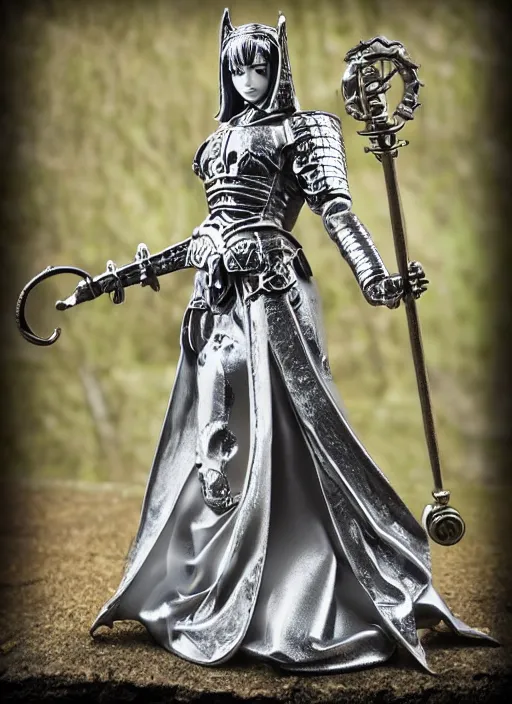 Image similar to 80mm, resin detailed model figure of Alchemy Imperial Princess knight gothic silver