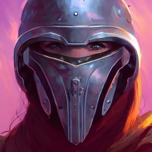 Image similar to cyberpunk viking helmet mask warrior goddess robot ninja fantasy, art gta 5 cover, official fanart behance hd artstation by jesper ejsing, by rhads, makoto shinkai and lois van baarle, ilya kuvshinov, ossdraws