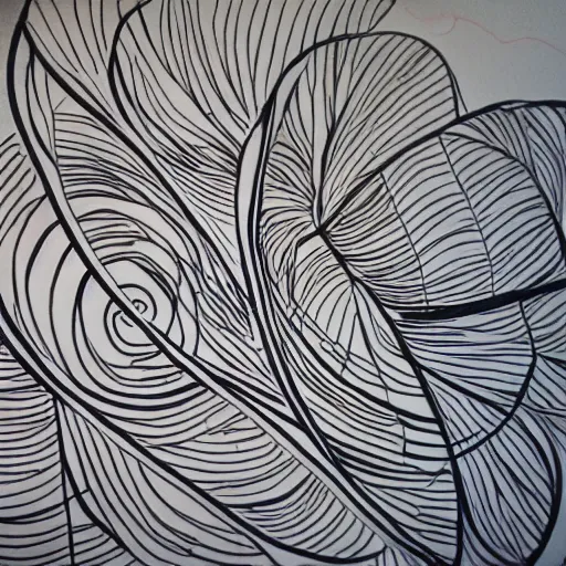 Image similar to dignity, permanent marker, line drawing