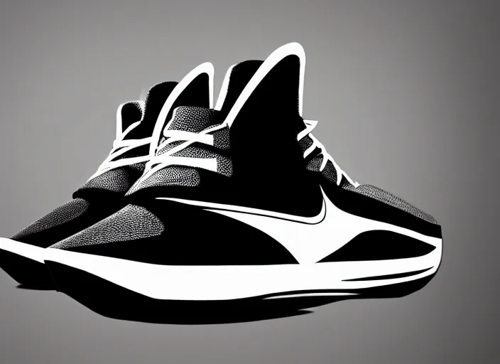 Prompt: basketball sneakers concept of nova, trending on artstation, smooth, sharp focus