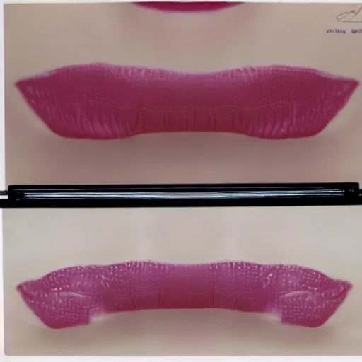 Image similar to lipstick. product photo. glamour photography. 1 9 8 8.