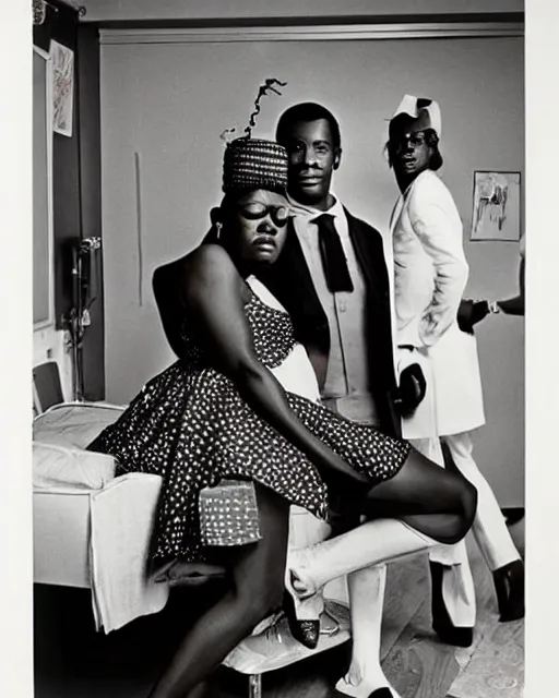 Image similar to Eccentrics of Harlem, c1970, photography by Annie Liebowitz