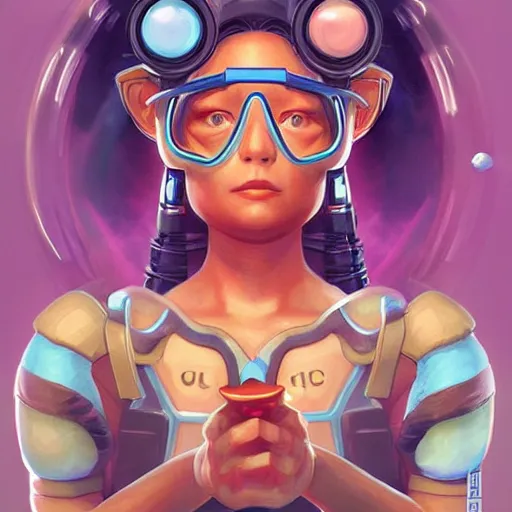 Prompt: lofi biopunk pokemon portrait, Pixar style, digital art, render, by Tristan Eaton Stanley Artgerm and Tom Bagshaw.