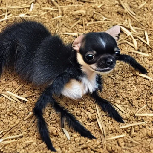 Image similar to chihuahua tarantula hybrid
