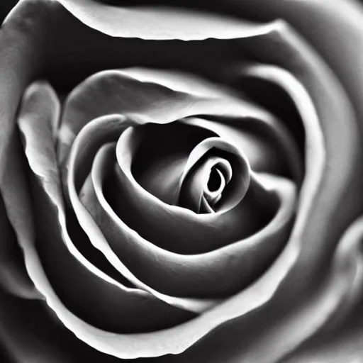 Image similar to award - winning macro of a beautiful black rose made of glowing molten magma