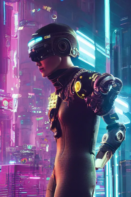 Prompt: futuristic suit inspired by cyberpunk 2 0 7 7, fashion outfit design, intricate, ornate, luxury, hyper detailed, insanely detailed, corona render, octane render, colorful redshift render, 8 k