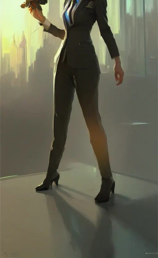 sci fi business suit