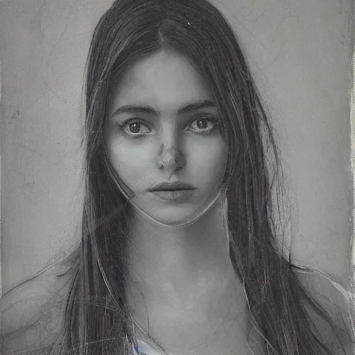Image similar to photo of young woman by paulina duczman