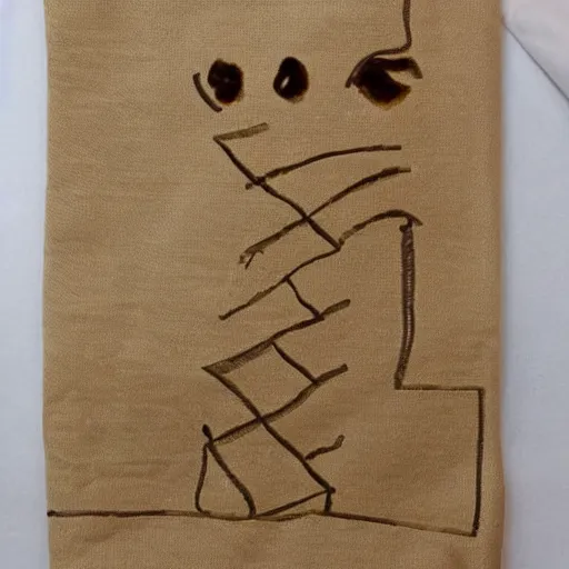 Image similar to mummy napkin