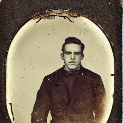 Image similar to tintype photo, teenwolf