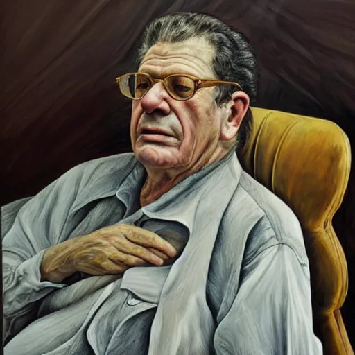 Prompt: high quality high detail painting by lucian freud, hd, gustavo santaolalla