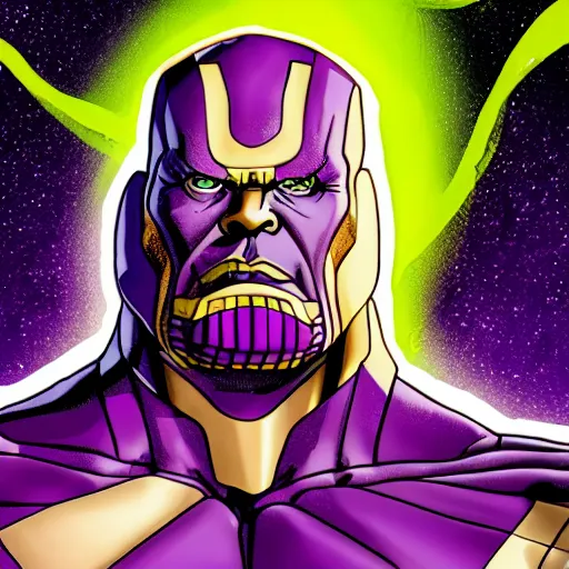 Image similar to thanos is a d. j. spinning records at an off the hook basement party, listening to d. j. jazzy jeff, red solo cups and people partying