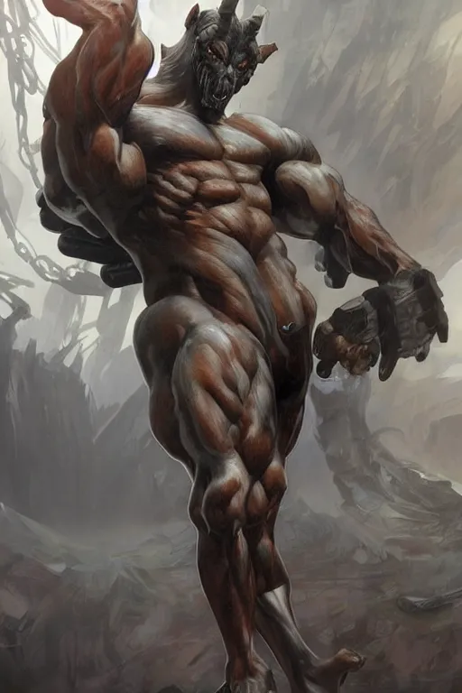 Image similar to splash art of a monstrously buff and muscular anthropomorphic horse at a research facility donned in a power - restricting bodysuit, highly detailed, digital painting, trending on artstation, concept art, sharp smooth focus, illustration, art by artgerm and greg rutkowski and alphonse mucha