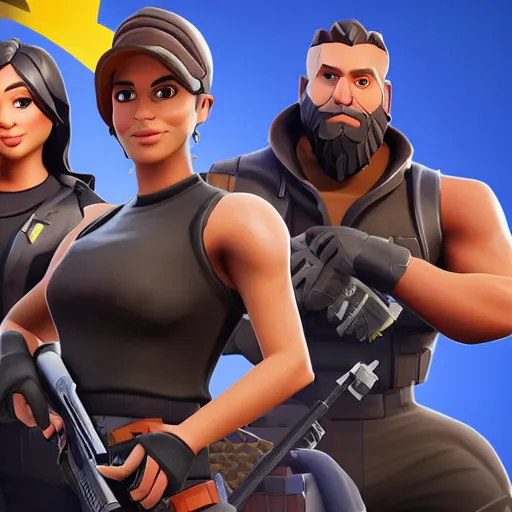 Image similar to alex jones as a fortnite skin, 4 k, high detail, high - resolution photograph, professional photography, ultra - detail