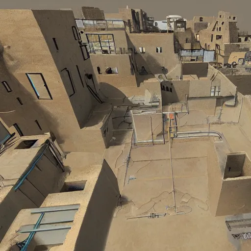 Image similar to map of Dust 2