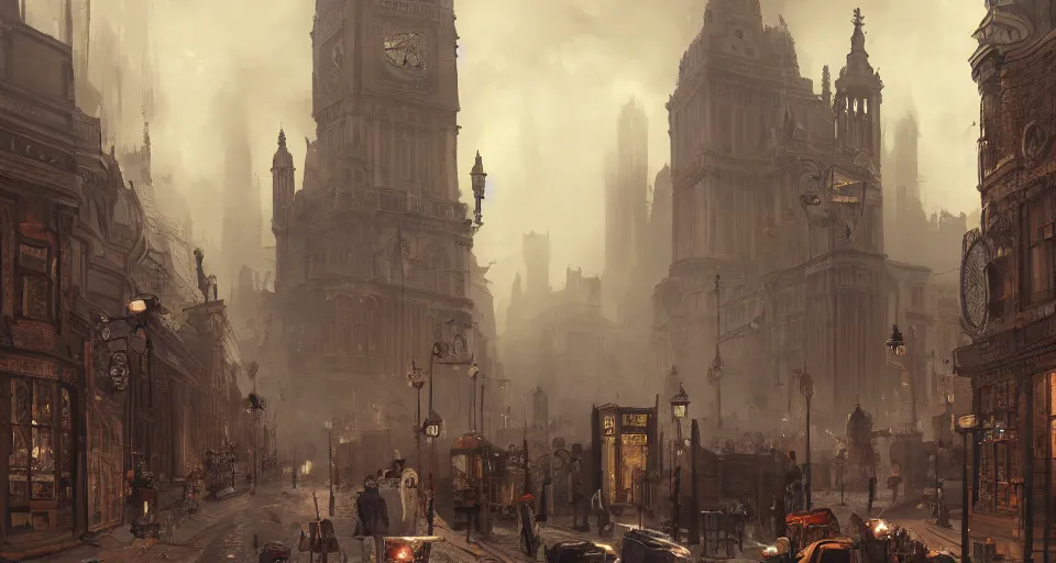 Image similar to victorian london, hyperdetailed, artstation, cgsociety, 8k