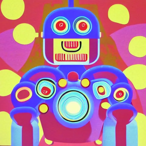 Image similar to robot by chiho aoshima