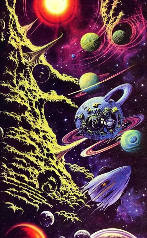 trippy outer space pictures