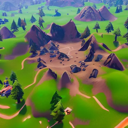 Image similar to Fortnite art style texture