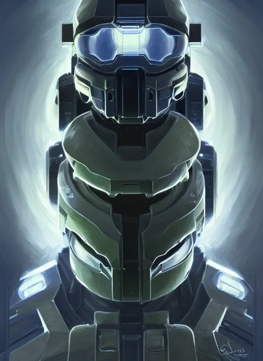 Prompt: symmetry!! portrait of master chief from halo, intricate, elegant, smoke!! highly detailed, digital painting, artstation, concept art, smooth, sharp focus, illustration, art by artgerm and greg rutkowski and alphonse mucha