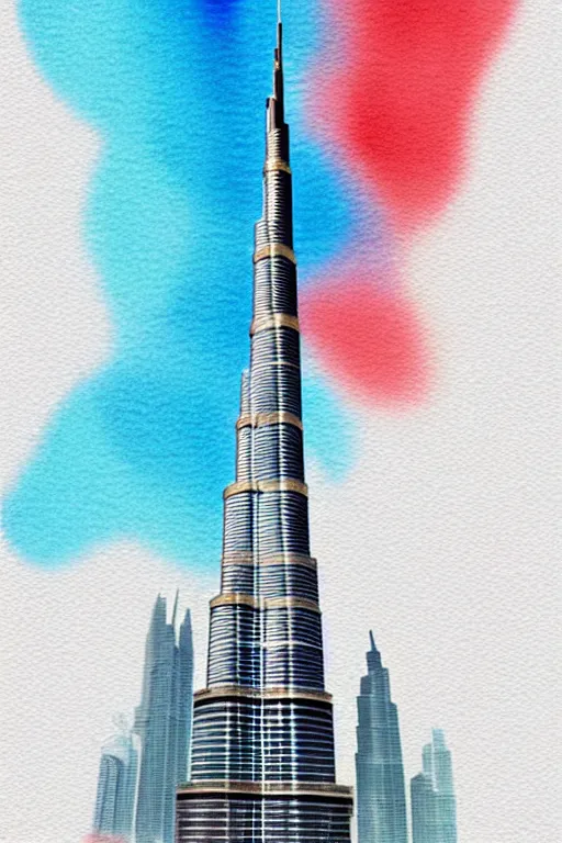 Dubai-Burj Khalifa | 3D CAD Model Library | GrabCAD