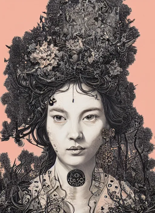 Prompt: Tea goddess painting by Dan Hillier, trending on artstation, artstationHD, artstationHQ, 4k, 8k