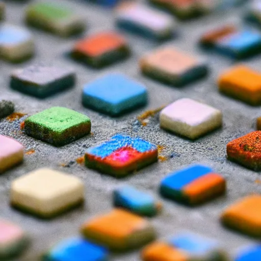 Prompt: tiltshift protohuman mdma