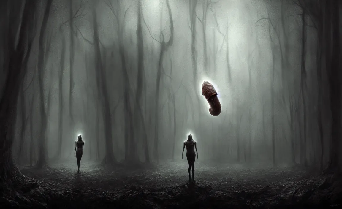 Prompt: epic professional digital art of hungry alien like giant slug, eerie atmospheric lighting, painted, detailed, dynamic lighting, foreboding, by leesha hannigan, wayne haag, reyna rochin, ignacio fernandez rios, mark ryden, iris van herpen, hdr, 8 k, epic, stunning, gorgeous, much wow, cinematic, masterpiece