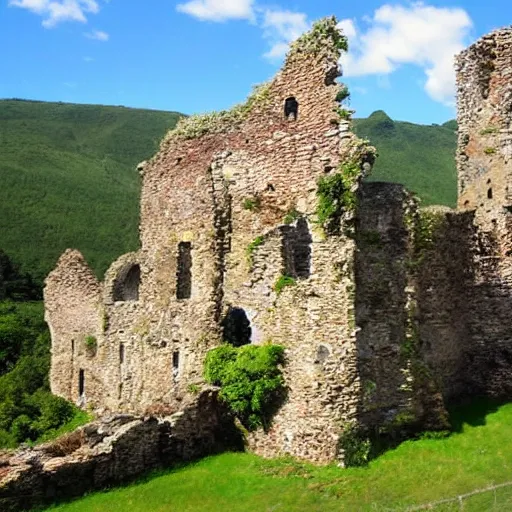 Image similar to castle ruins scenic