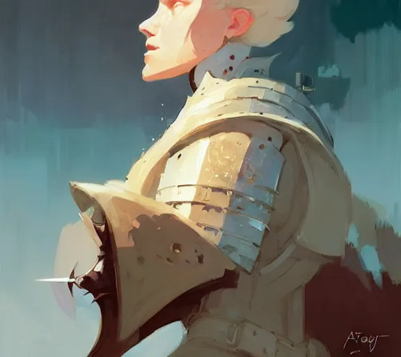 Prompt: portrait of portrait, bredley cooper as a knight, fantasy, by atey ghailan, by greg rutkowski, by greg tocchini, by james gilleard, by joe fenton, by kaethe butcher, by ashley wood, dynamic lighting, gradient light blue, brown, blonde cream and white color scheme, grunge aesthetic