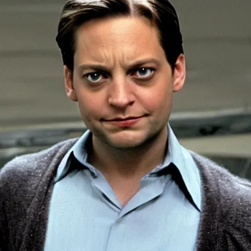 Image similar to Tobey Maguire as Batman