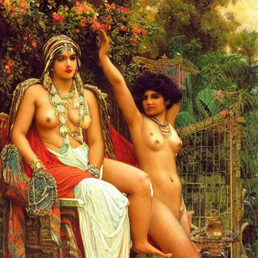 Prompt: 8 0 s srilankans on greek senete counsil, painting by gaston bussiere, craig mullins, j. c. leyendecker, lights, art by ernst haeckel, john william godward, hammershøi,,