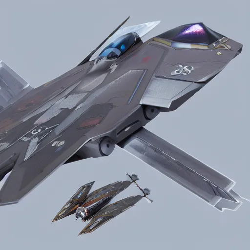 Prompt: a mechanized moth, orthographic views, blueprints, f 3 5 fighter, space shuttle, mecha, highly detailed, artstation, super realistic, unreal engine