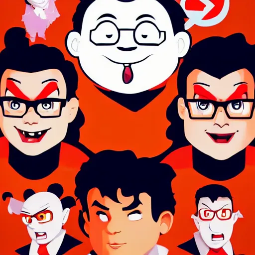 Image similar to face icon stylized minimalist ghostbusters, loftis, cory behance hd by jesper ejsing, by rhads, makoto shinkai and lois van baarle, ilya kuvshinov, rossdraws global illumination