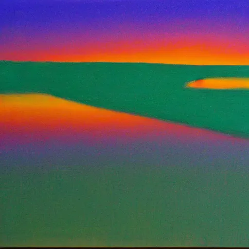 Image similar to an abstract sunset, 8 k, photorealistic, very detailed, by peter doig