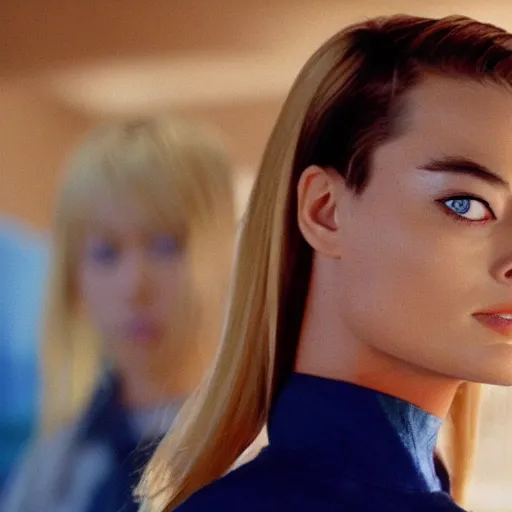 Image similar to still of margot robbie from great teacher onizuka anime