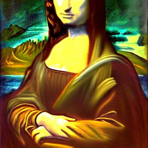 Image similar to a cat as gioconda