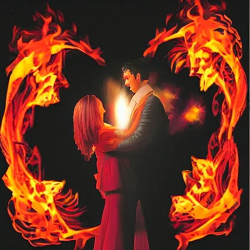 Image similar to fire of love