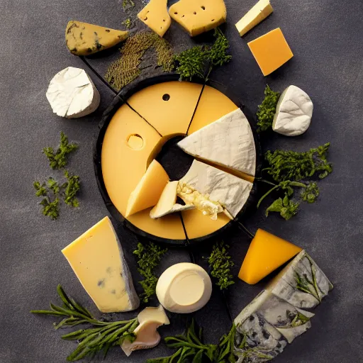 Image similar to cheese wheel, photograph