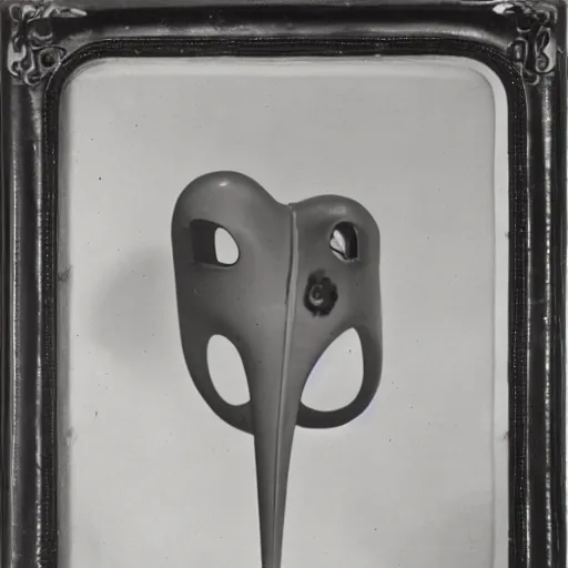 Image similar to The ‘Naive Oculus’ by Jean Cocteau, auction catalogue photo, private collection, on loan from the estate of Man Ray