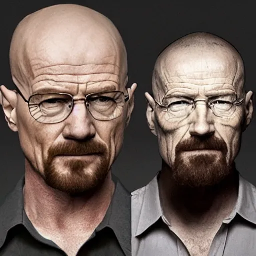 Image similar to walter white as gigachad